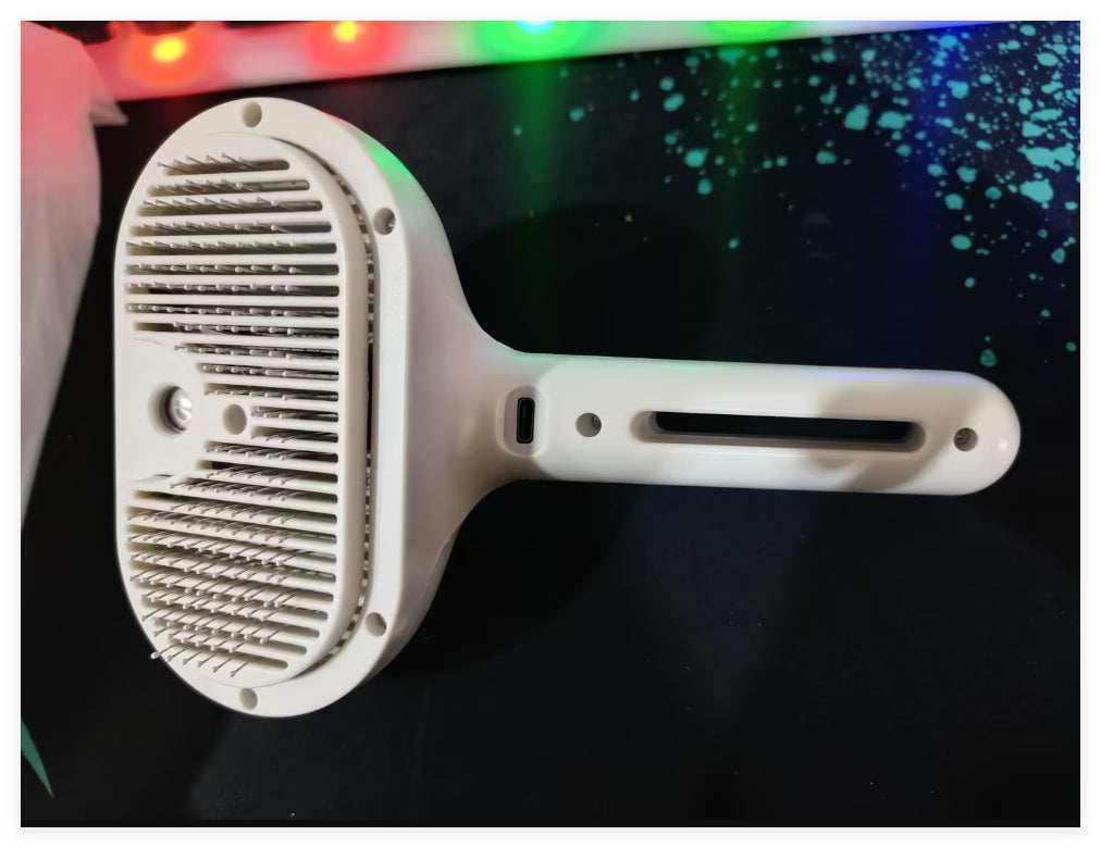 addio peli! la spazzola auto-pulente Piu veloce di sempre